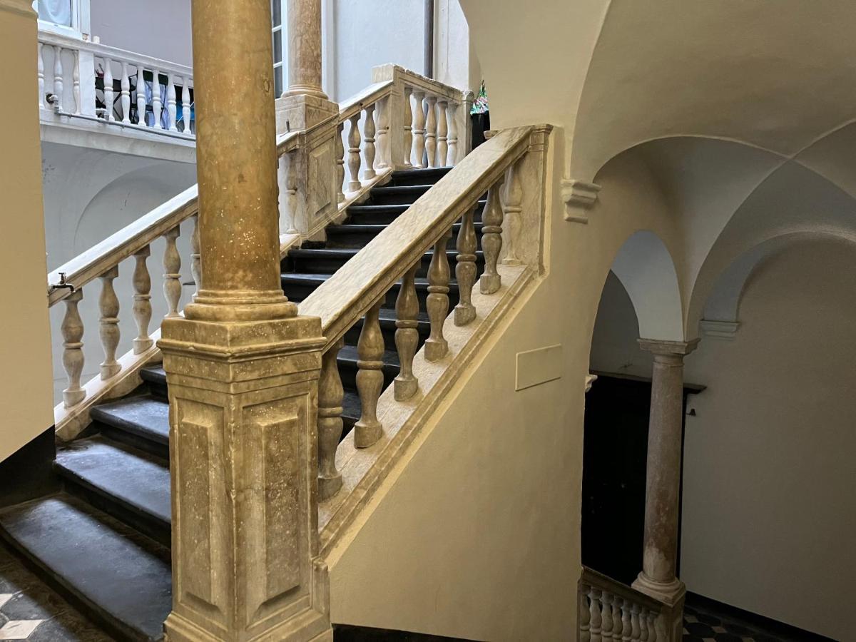 Ferienwohnung Dimora Borsotto Palazzo Storico, Acquario, Porto Antico Genua Exterior foto